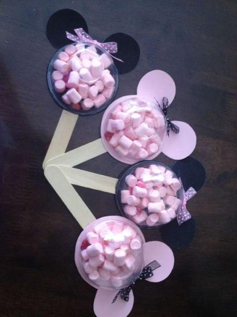 lembrancinha Minnie rosa