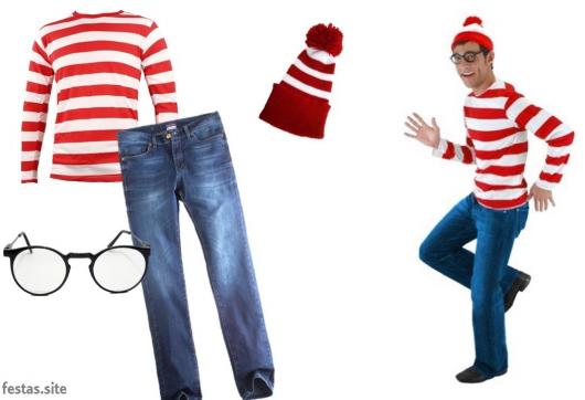 passo a passo fantasia improvisada