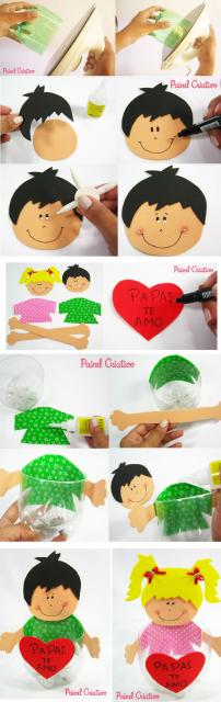 passo a passo lembrancinha dia dos pais