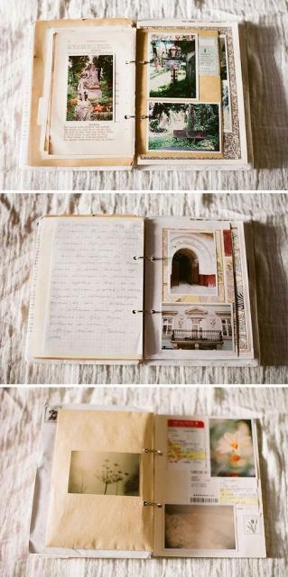 Álbum de fotos e lembranças personalizado.