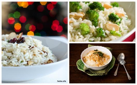 ideias de arroz com amêndoas