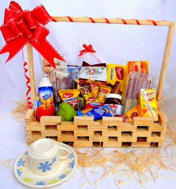 cesta de café-da-manhã
