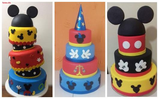 ideias para bolo mickey