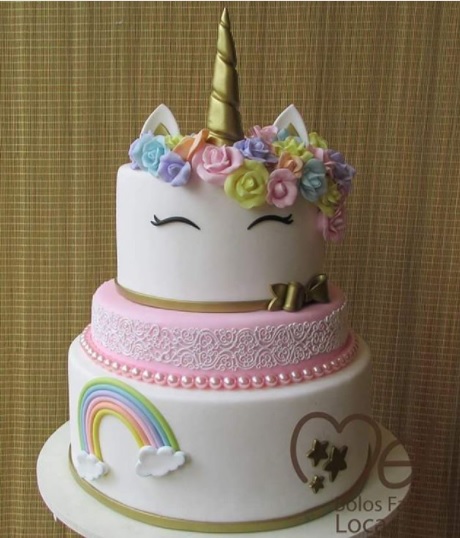 bolo unicórnio