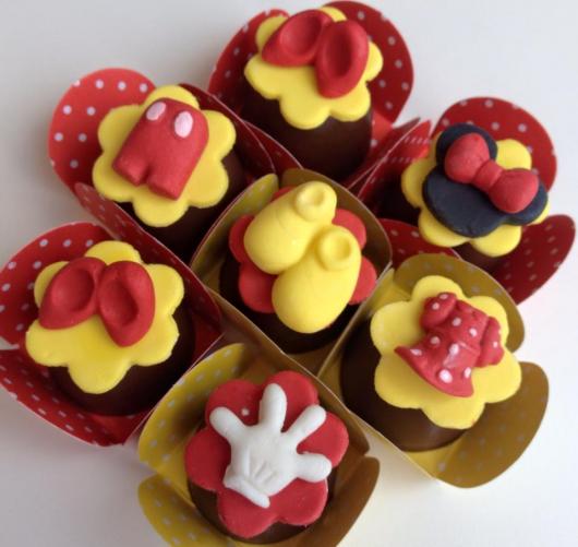 Festa da Minnie vermelha doces personalizados