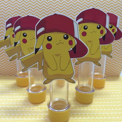 tubinhos do Pikachu