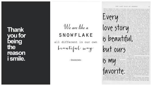 Montagem com três mensagens de Natal para Namorada.