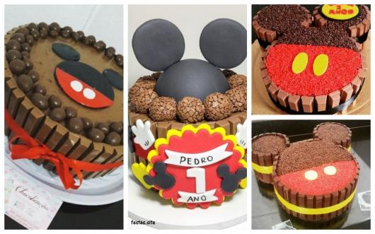 ideias para bolo de Kit Kat