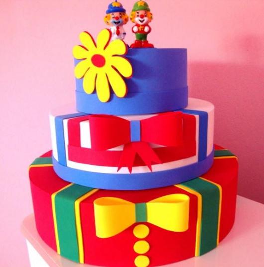 como fazer bolo fake Patati Patatá