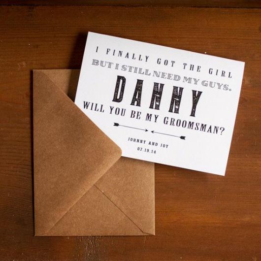 convite simples padrinho