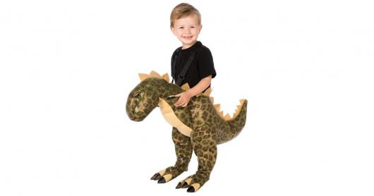 Fantasia de Dinossauro infantil brilhante