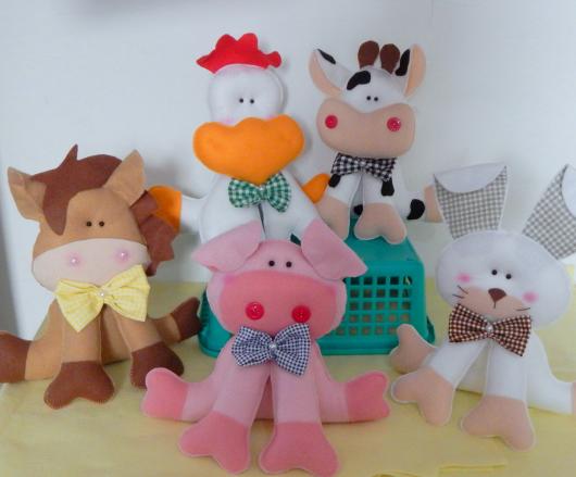 Lembrancinhas Fazendinha de feltro