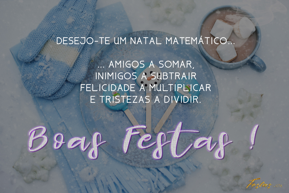 Mensagens de Natal originais do Festas Site