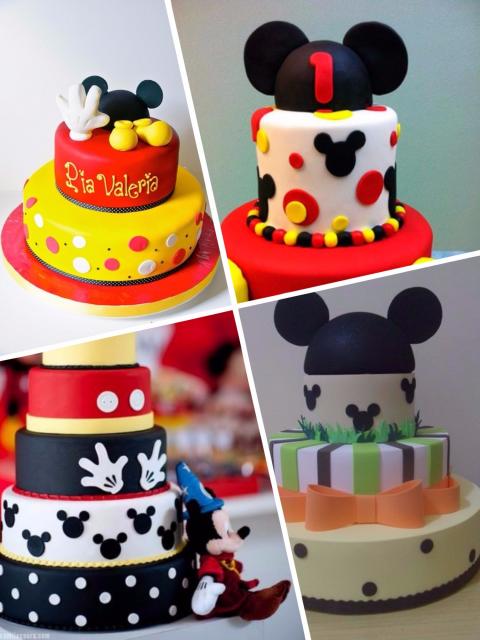 bolo cenográfico mickey
