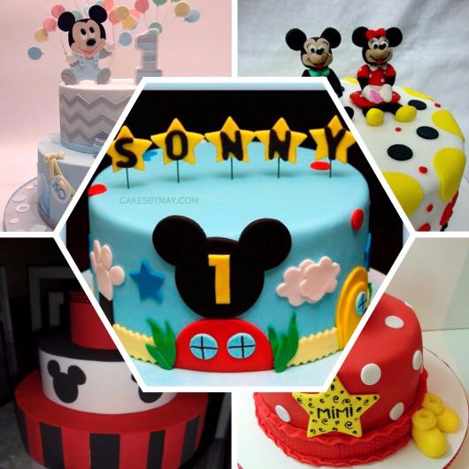 bolo cenográfico mickey