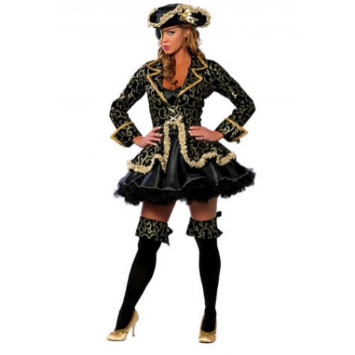 Fantasias Femininas pirata preta