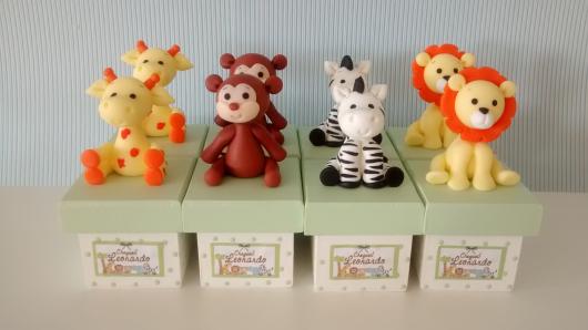 Festa safari caixa MDF