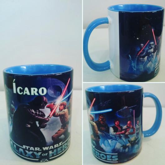 Festa Star Wars caneca acrílico