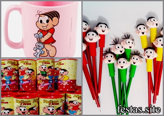 Festa Turma da Mônica lembrancinhas personalizadas