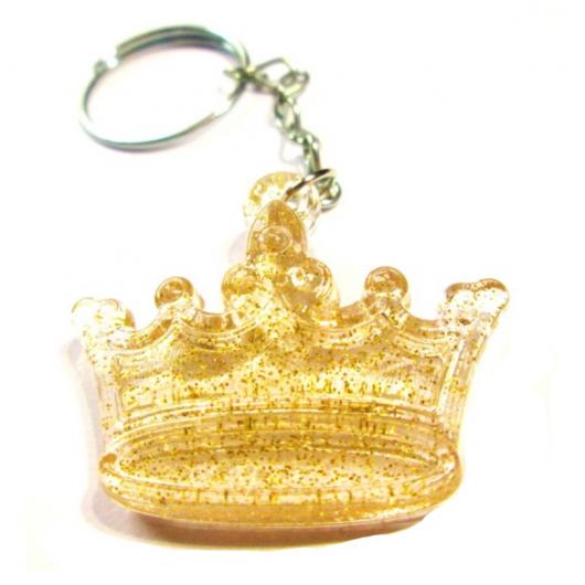 Lembrancinhas de 15 Anos chaveiro de coroa dourada