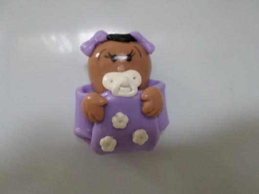 Lembrancinhas de Biscuit chá de fraldas imã de geladeira