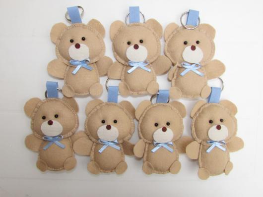 Lembrancinhas de Feltro maternidade ursinho