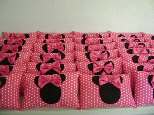 Lembrancinhas de Feltro Minnie almofada