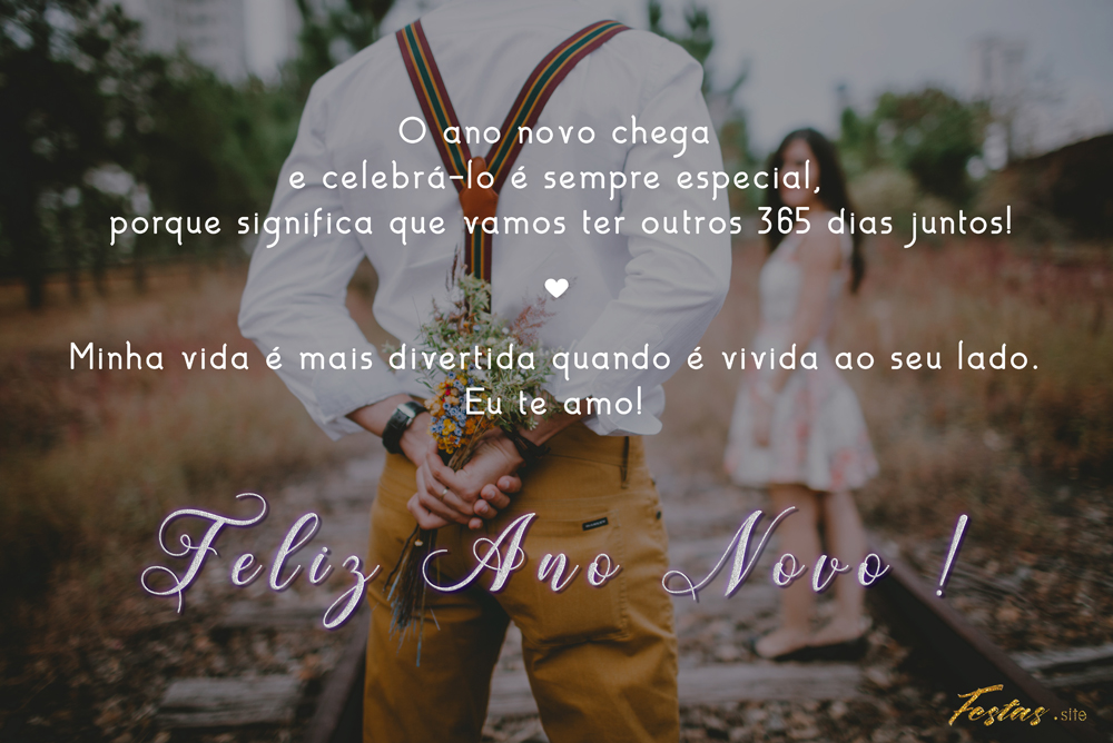 Mensagens de Ano Novo originais do Festas Site