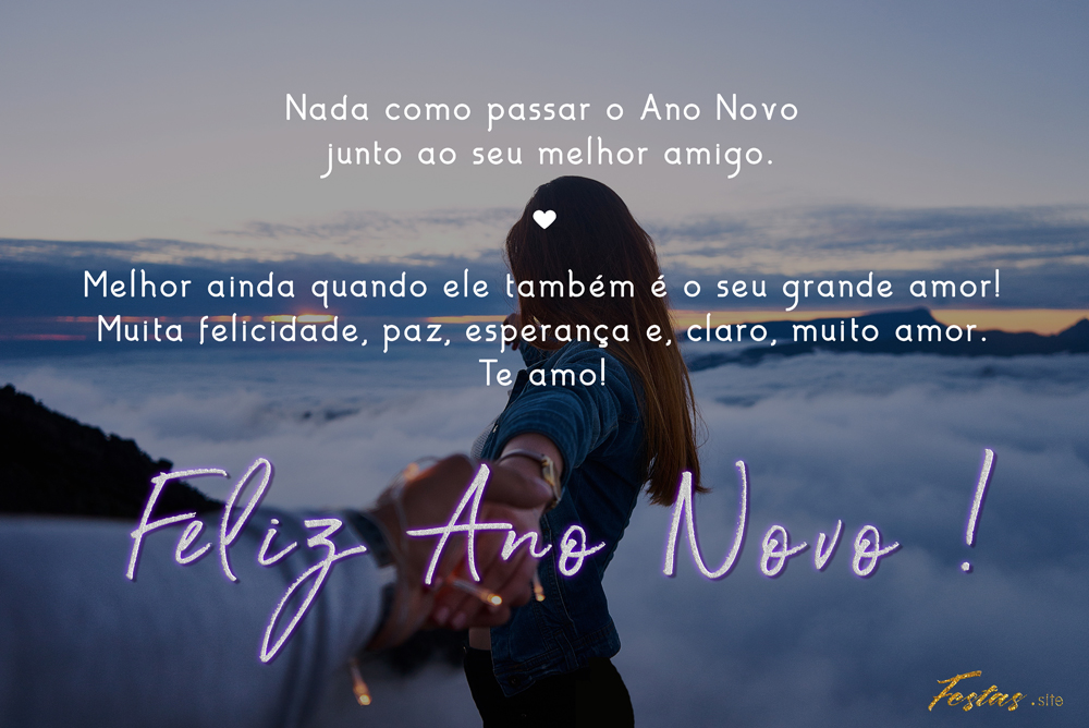 Mensagens de Ano Novo originais do Festas Site