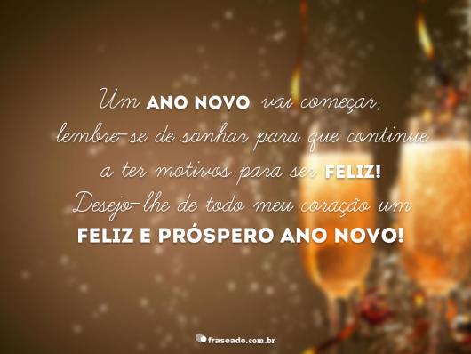 Mensagens de Ano Novo para namorado original do Festas Site