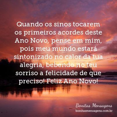 Mensagens de Ano Novo para namorado original do Festas Site