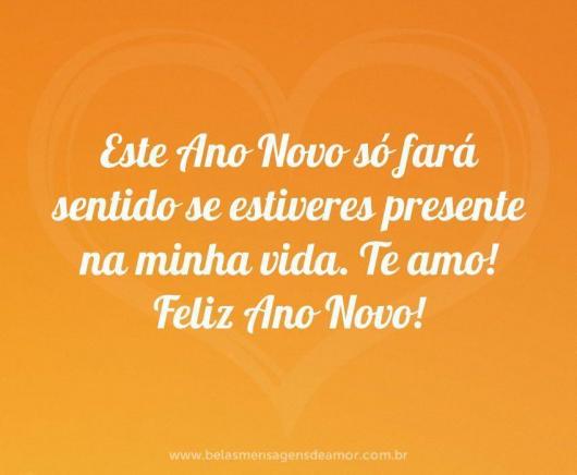 Mensagens de Ano Novo para namorado original do Festas Site