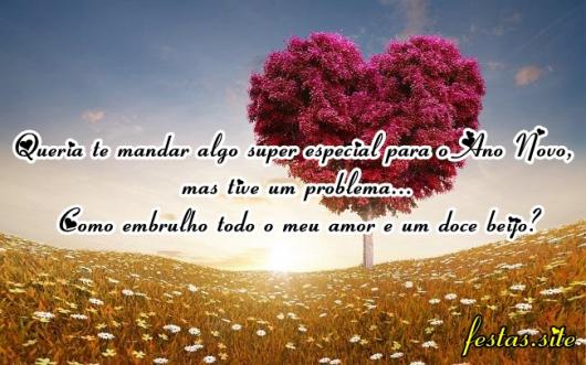 Mensagens de Ano Novo para namorado original do Festas Site