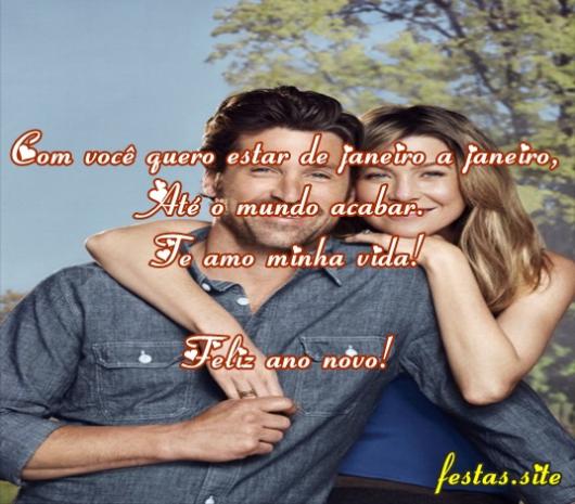 Mensagens de Ano Novo para namorado original do Festas Site