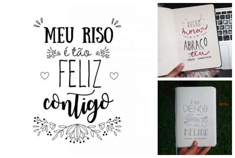 Montagem com mensagens de ano novo para namorada.