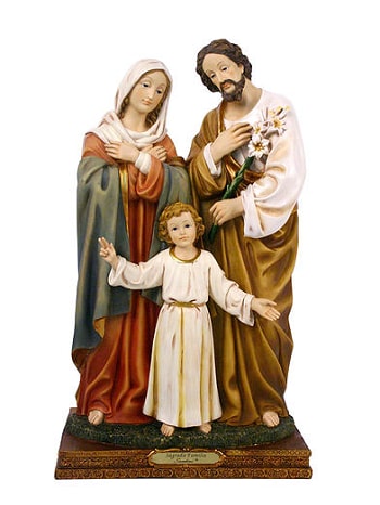 Bodas de Diamante sagrada família para presente