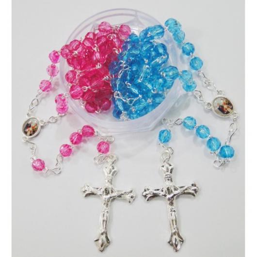 Bodas de Diamante terço casal para presente