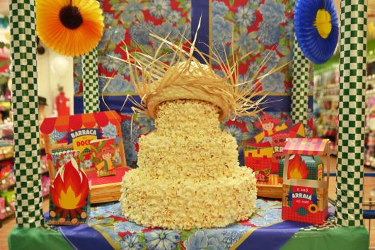 bolo simples para festa junina