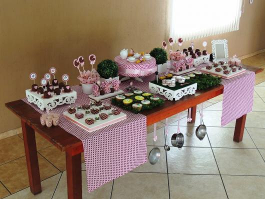 Chá de Panela Simples rústico