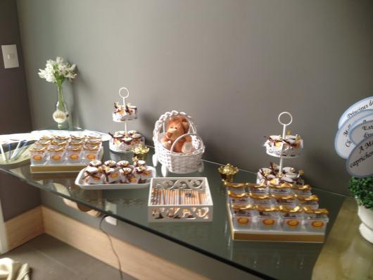 Chá de Bebê Simples tema leãozinho