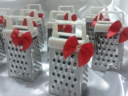 Chá de Casa Nova lembrancinha ralador