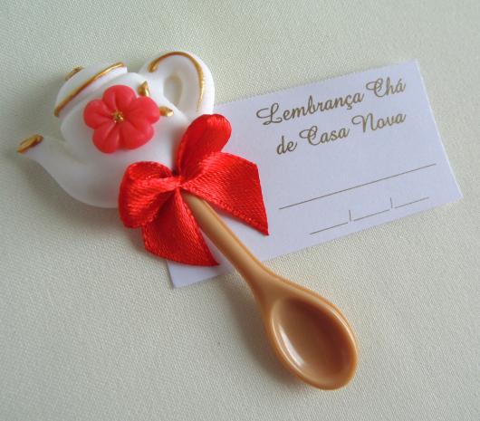 Chá de Casa Nova lembrancinha imã de geladeira