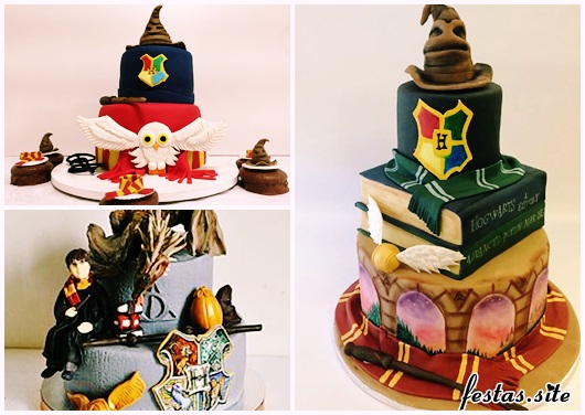 Festa Harry Potter modelos de bolo