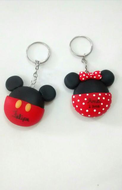 Lembrancinhas do Mickey chaveiro de biscuit
