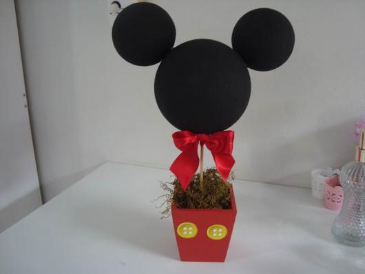 Lembrancinhas do Mickey vasinho personalizado