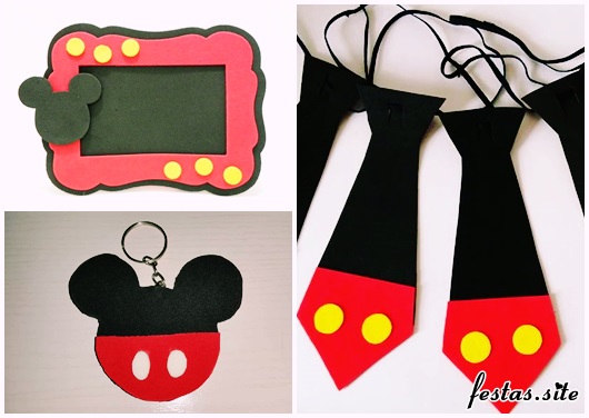 Lembrancinhas do Mickey modelos de EVA
