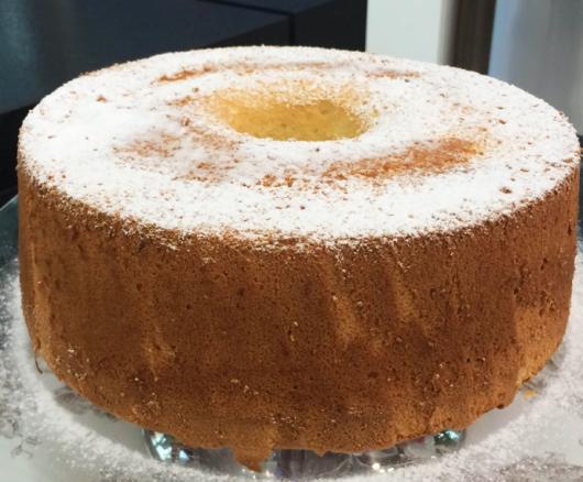 Bolo de Churros com açúcar polvilhado