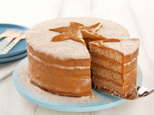 Bolo de Churros com açúcar polvilhado