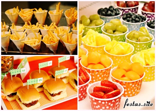 Chá de Casa Nova cardápio