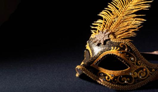 Como Fazer Máscara de Carnaval Veneza Dourada